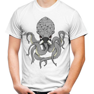 Kaos The Octopus White (M)