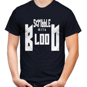Kaos Distro Scribble with blood