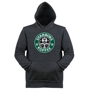 Jaket Hoodie Starboks Koffee