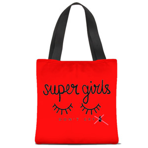 Tas Tote Fullprint Tas Wanita Super Girl Princes