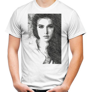 Kaos 1.front_Beauty_woman_sket_pencil_white_hery