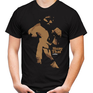 Kaos Muay Thai Silhouette