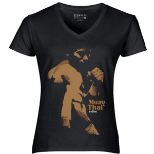 Kaos Muay Thai Silhouette 