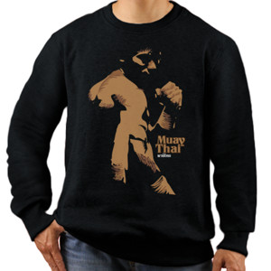 Jaket Sweater Muay Thai Silhouette 