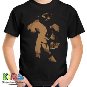 Kaos Muay Thai Silhouette 