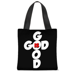 Tas Tote Fullprint GOD IS GOOD ALL THE TIME. DESIGN BY OCTERSON.