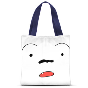 Tas Tote Fullprint Tote Bag Shiro Crayon Shinchan