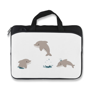 Tas Laptop Dolphin - Tas Laptop by Co_mbro