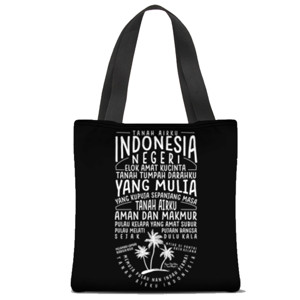 Tas Tote Fullprint LIRIK LAGU RAYUAN PULAU KELAPA