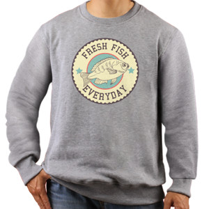 Jaket Sweater Fresh Fish Everyday