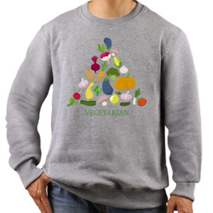 Jaket Sweater Vegetarian