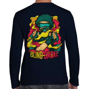 Kaos Hoodie Blind Smoke cool and trendy
