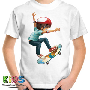 Kaos Skateboard - freestyle 2