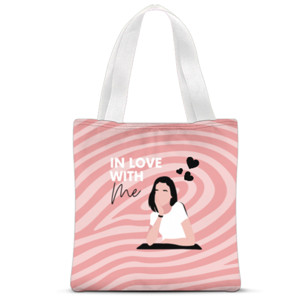Tas Tote Fullprint in love with me