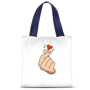 Tas Tote Fullprint Brand Saranghea Korea