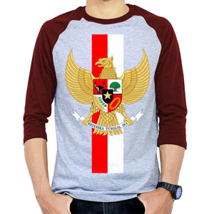 Kaos Raglan Garuda