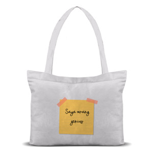Tas Tote Saya orang genius