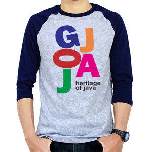 Kaos Raglan Kaos Jogja Raglan 3/4-01