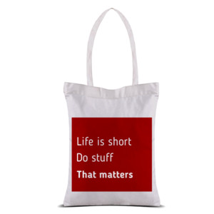 Tas Tote Totebag Quotes portrait