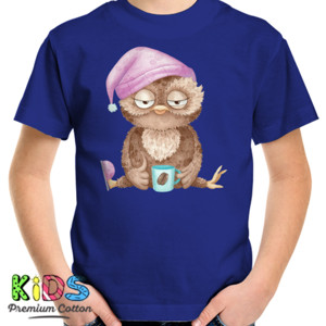 Kaos Cute Owl T Shirt for Kids - Kaos Burung Hantu Anak