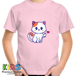 Kaos Cute Cat With Love