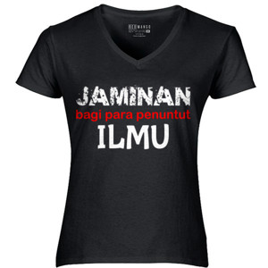 Kaos JAMINAN BAGI PENUTUT ILMU