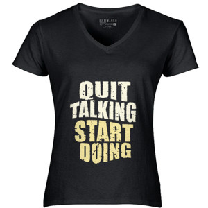 Kaos quit talking start doing yh63