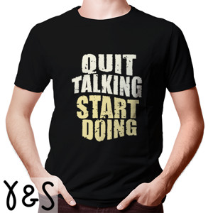 Kaos quit talking start doing yh63