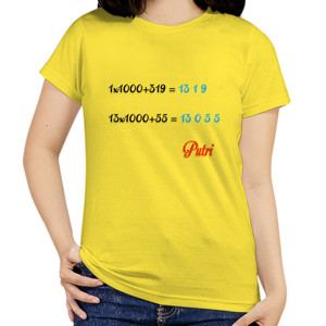 Kaos Putri