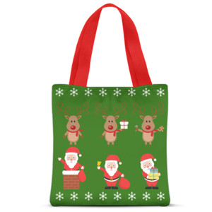 Tas Tote Fullprint TF - Christmas 06