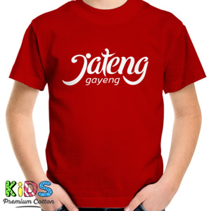 Kaos  Jateng Gayeng Jawa Tengah