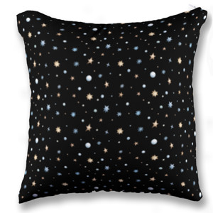 Bantal Stars & Snow