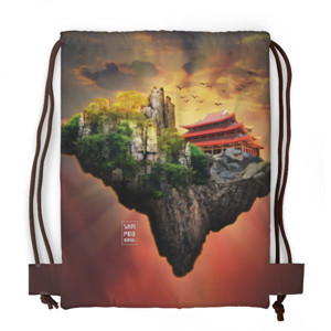 Tas Serut Fullprint String Bag Sampookong 1