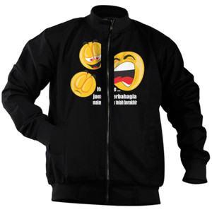 Jaket Bomber Jomblo Berbahagia