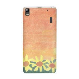 Flowers bed watercolor Casing HP