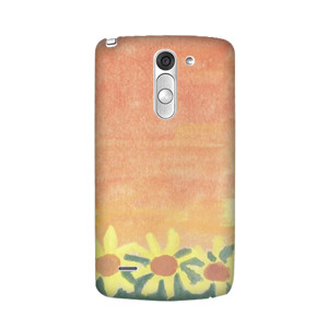 Flowers bed watercolor Casing HP