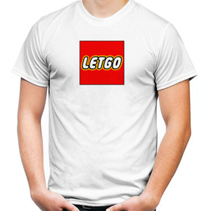 Kaos Kaos Parodi Logo Lego - Letgo (SB8FY)