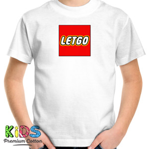 Kaos Kaos Parodi Logo Lego - Letgo (SB8FY)