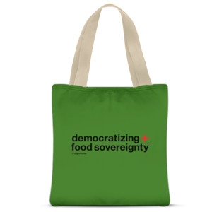 Tas Tote Fullprint democratizing food sovereignty