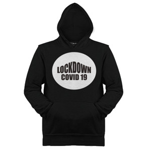 Jaket Hoodie lockdown covid 19