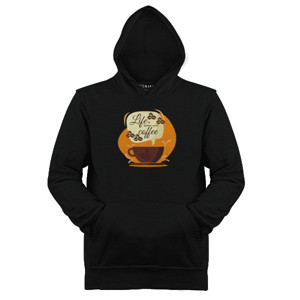 Jaket Hoodie coffee