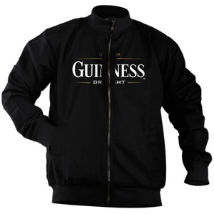 Jaket Bomber Kaos Guinness Logo (CLGNS01)