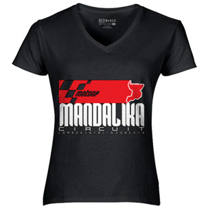 Kaos MotoGP Mandalika Circuit eSport  on Dark