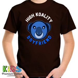 Kaos High Koality Boyfriend Koala Biru