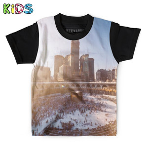 Kaos Anak Full-Print Kaos Anak Mekkah