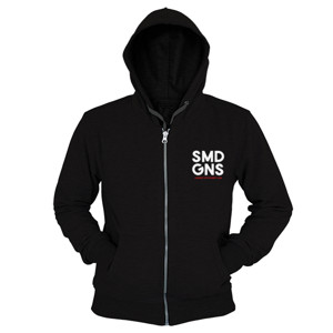 Hoodie Zipper SMD Vintage typography apparel