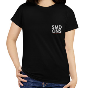 Kaos SMD Vintage typography apparel