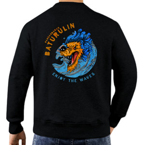 Jaket Sweater wolwaves seatshirt