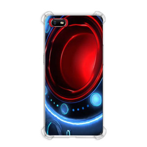 Cashing Realme Red Hole Casing HP
