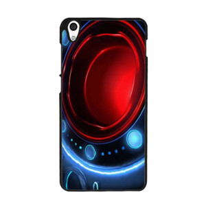 Cashing Realme Red Hole Casing HP